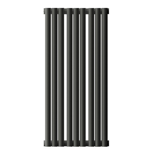 Стальной трубчатый радиатор отопления Empatiko Takt S1-352-500 Coal Black