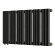 Стальной трубчатый радиатор отопления Empatiko Takt L1-712-300 Coal Black Стальной трубчатый радиатор отопления Empatiko Takt L1-712-300 Coal Black