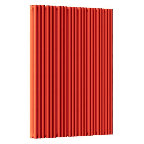 Стальной трубчатый радиатор отопления Empatiko Takt S2-952-1750 Scarlet Red