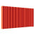 Стальной трубчатый радиатор отопления Empatiko Takt LR2-1792-500 Scarlet Red