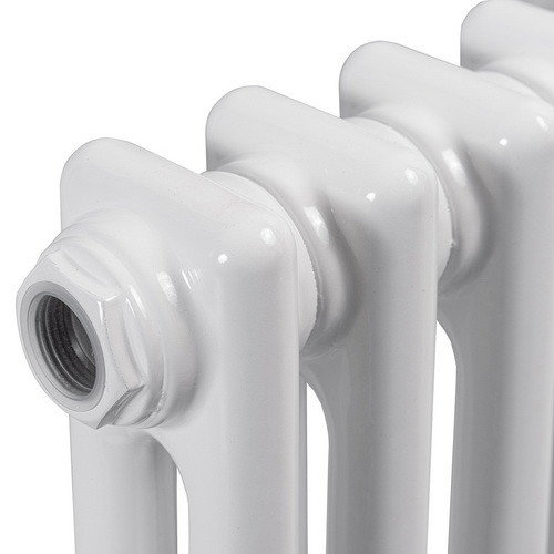 Стальной трубчатый радиатор отопления VELAR 2037 V50 1/2 34 секции нижнее подключение RAL 9016