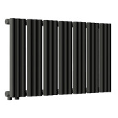 Стальной трубчатый радиатор отопления Empatiko Takt L1-832-300 Coal Black