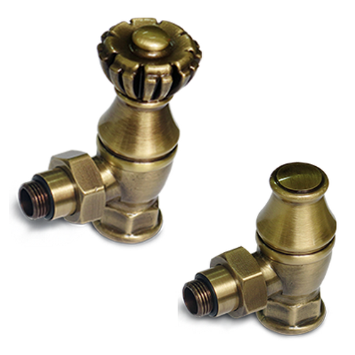 Комплект SR Rubinetterie серия Liberty 1/2" x 3/4" угловой, бронза