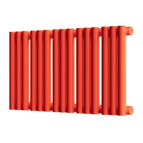 Стальной трубчатый радиатор отопления Empatiko Takt S1-592-200 Scarlet Red