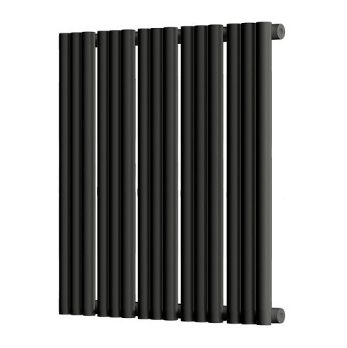 Стальной трубчатый радиатор отопления Empatiko Takt S1-592-500 Coal Black