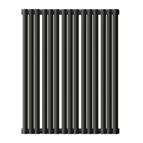 Стальной трубчатый радиатор отопления Empatiko Takt S1-592-500 Coal Black