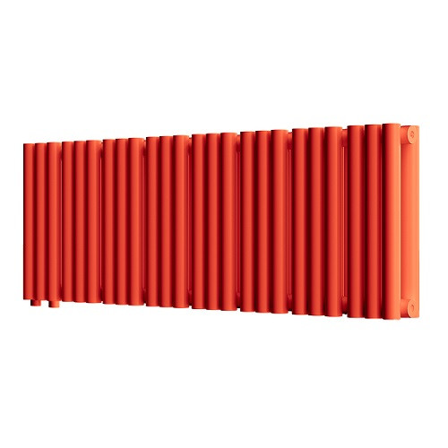 Стальной трубчатый радиатор отопления Empatiko Takt LR2-952-200 Scarlet Red 