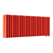 Стальной трубчатый радиатор отопления Empatiko Takt LR2-952-200 Scarlet Red Стальной трубчатый радиатор отопления Empatiko Takt LR2-952-200 Scarlet Red