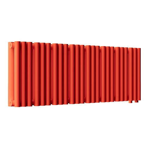 Стальной трубчатый радиатор отопления Empatiko Takt LR2-952-200 Scarlet Red 