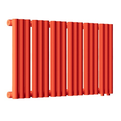 Стальной трубчатый радиатор отопления Empatiko Takt R1-712-300 Scarlet Red