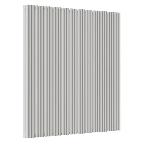 Стальной трубчатый радиатор отопления Empatiko Takt S2-1432-2000 Cream Grey 