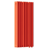 Стальной трубчатый радиатор отопления Empatiko Takt LR2-352-500 Scarlet Red Стальной трубчатый радиатор отопления Empatiko Takt LR2-352-500 Scarlet Red