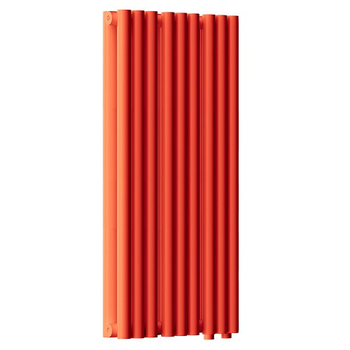 Стальной трубчатый радиатор отопления Empatiko Takt LR2-352-500 Scarlet Red