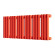 Стальной трубчатый радиатор отопления Empatiko Takt S1-712-200 Scarlet Red