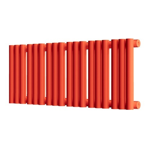Стальной трубчатый радиатор отопления Empatiko Takt S1-712-200 Scarlet Red