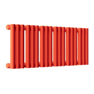 Стальной трубчатый радиатор отопления Empatiko Takt S1-712-200 Scarlet Red