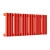 Стальной трубчатый радиатор отопления Empatiko Takt S1-712-200 Scarlet Red