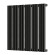 Стальной трубчатый радиатор отопления Empatiko Takt S1-712-500 Coal Black Стальной трубчатый радиатор отопления Empatiko Takt S1-712-500 Coal Black