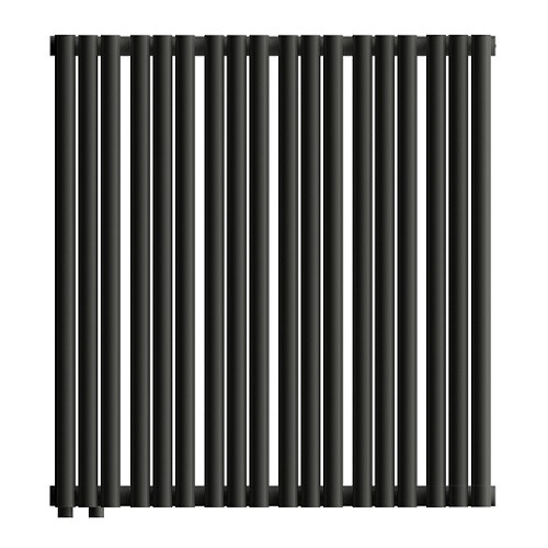 Стальной трубчатый радиатор отопления Empatiko Takt L1-712-500 Coal Black Стальной трубчатый радиатор отопления Empatiko Takt L1-712-500 Coal Black