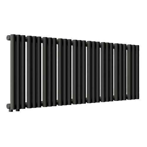 Стальной трубчатый радиатор отопления Empatiko Takt L1-1072-300 Coal Black