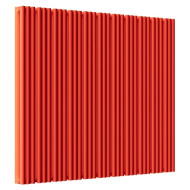 Стальной трубчатый радиатор отопления Empatiko Takt S2-1312-1750 Scarlet Red 