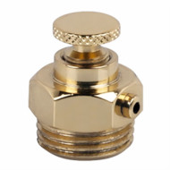 Воздухоотводчик ручной SR Rubinetterie 1/2" "ретро", золото