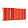 Стальной трубчатый радиатор отопления Empatiko Takt S1-832-200 Scarlet Red Стальной трубчатый радиатор отопления Empatiko Takt S1-832-200 Scarlet Red