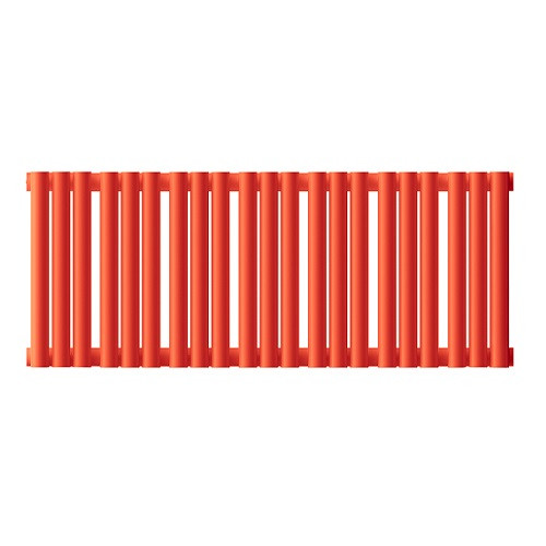 Стальной трубчатый радиатор отопления Empatiko Takt S1-832-200 Scarlet Red Стальной трубчатый радиатор отопления Empatiko Takt S1-832-200 Scarlet Red