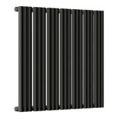 Стальной трубчатый радиатор отопления Empatiko Takt S1-832-500 Coal Black