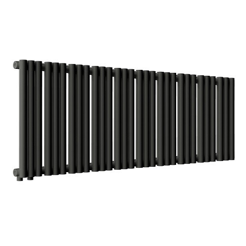 Стальной трубчатый радиатор отопления Empatiko Takt L1-1192-300 Coal Black 