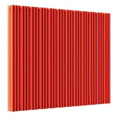 Стальной трубчатый радиатор отопления Empatiko Takt S2-1432-1750 Scarlet Red 