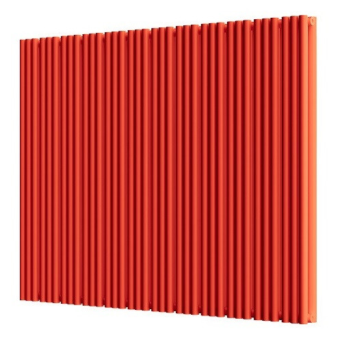 Стальной трубчатый радиатор отопления Empatiko Takt S2-1432-1750 Scarlet Red 