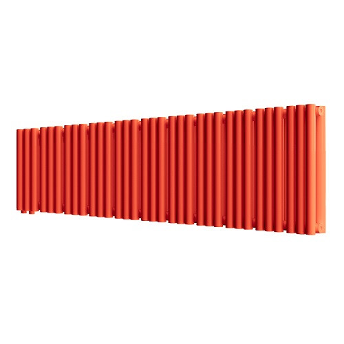 Стальной трубчатый радиатор отопления Empatiko Takt LR2-1312-200 Scarlet Red 