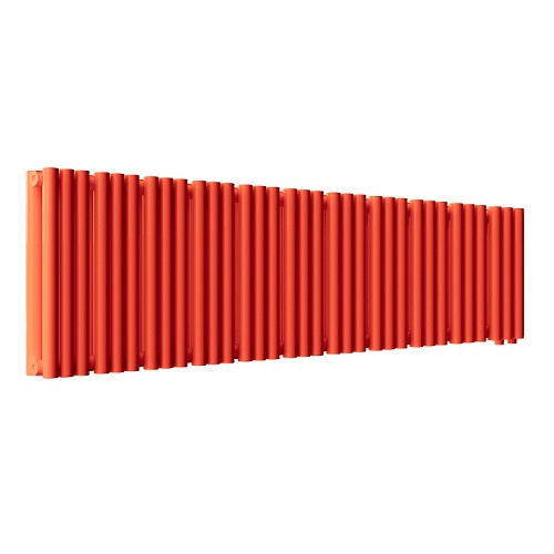 Стальной трубчатый радиатор отопления Empatiko Takt LR2-1312-200 Scarlet Red 