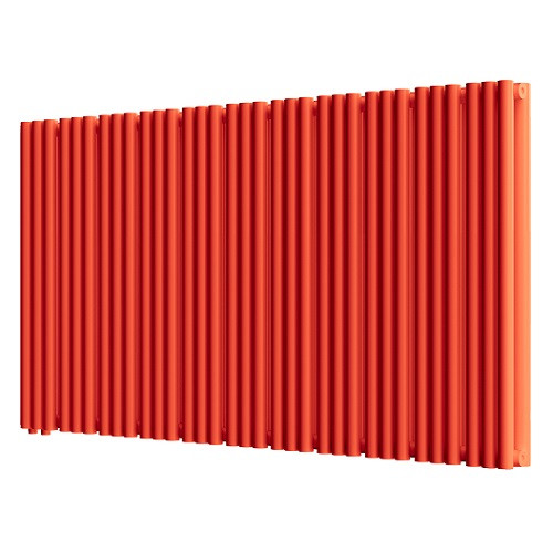 Стальной трубчатый радиатор отопления Empatiko Takt LR2-1312-500 Scarlet Red