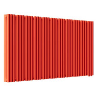 Стальной трубчатый радиатор отопления Empatiko Takt LR2-1312-500 Scarlet Red