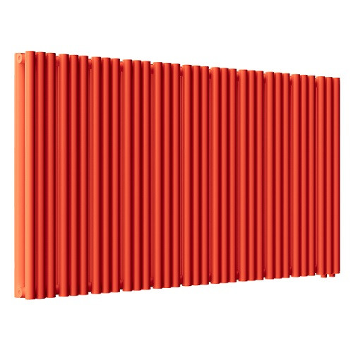 Стальной трубчатый радиатор отопления Empatiko Takt LR2-1312-500 Scarlet Red