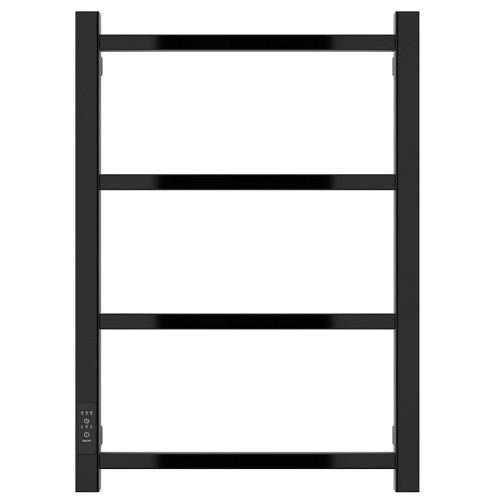 Электрический полотенцесушитель Стилье Формат 26 600х400, левый, матовый чёрный