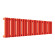 Стальной трубчатый радиатор отопления Empatiko Takt S1-1072-200 Scarlet Red