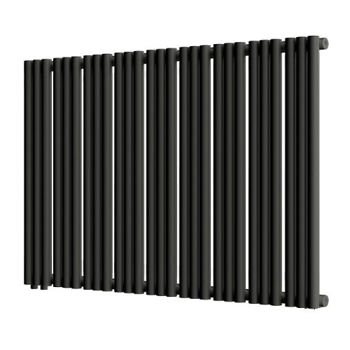 Стальной трубчатый радиатор отопления Empatiko Takt L1-1072-500 Coal Black