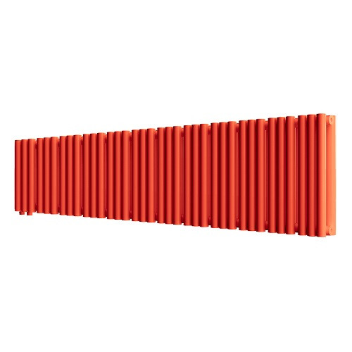 Стальной трубчатый радиатор отопления Empatiko Takt LR2-1432-200 Scarlet Red 