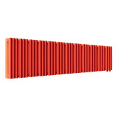 Стальной трубчатый радиатор отопления Empatiko Takt LR2-1432-200 Scarlet Red Стальной трубчатый радиатор отопления Empatiko Takt LR2-1432-200 Scarlet Red