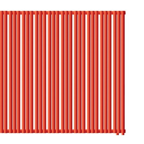 Стальной трубчатый радиатор отопления Empatiko Takt LR2-1552-1750 Scarlet Red Стальной трубчатый радиатор отопления Empatiko Takt LR2-1552-1750 Scarlet Red