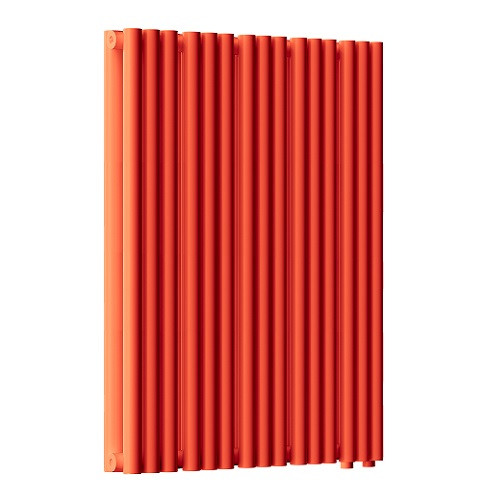 Стальной трубчатый радиатор отопления Empatiko Takt LR2-592-500 Scarlet Red 