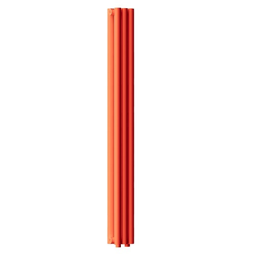 Стальной трубчатый радиатор отопления Empatiko Takt LR2-112-1750 Scarlet Red