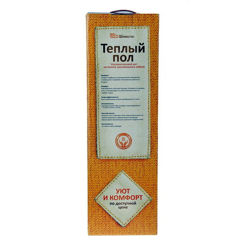 Электрический тёплый пол под плитку Warmstad WSM-2190-14,50