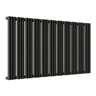 Стальной трубчатый радиатор отопления Empatiko Takt S1-1312-500 Coal Black