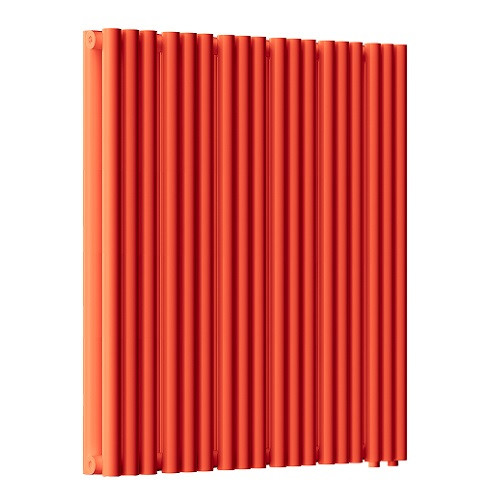 Стальной трубчатый радиатор отопления Empatiko Takt LR2-712-500 Scarlet Red 