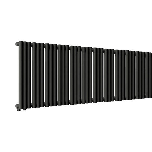 Стальной трубчатый радиатор отопления Empatiko Takt L1-1672-300 Coal Black