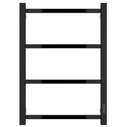 Электрический полотенцесушитель Стилье Формат 26 600х400, правый, чёрный Электрический полотенцесушитель Стилье Формат 26 600х400, правый, чёрный